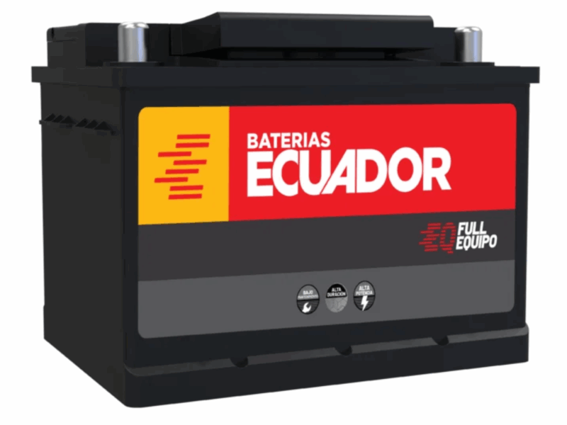 Batería Ecuador - 34 Full Equipo